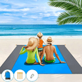 thumbnail image 1 of Beach Blanket Water Resistant Sandproof 83x79in Outdoor Blanket Lightweight Windproof Thin Soft Beach Mat for Travel Camping Picnic Beach, 1 of 6