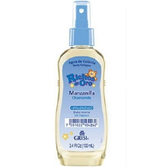 Ricito de Oro Body Cologne Chamomile 3.4 Oz.