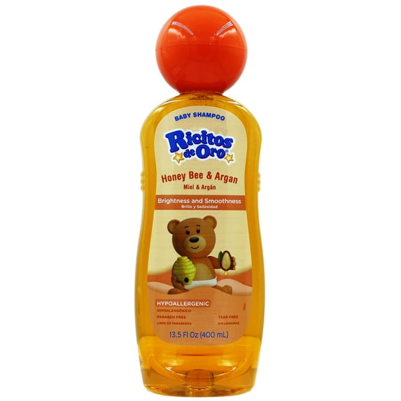 Ricitos De Oro Honey Bee Baby Shampoo, 13.5 fl oz (Champu de Bebe)