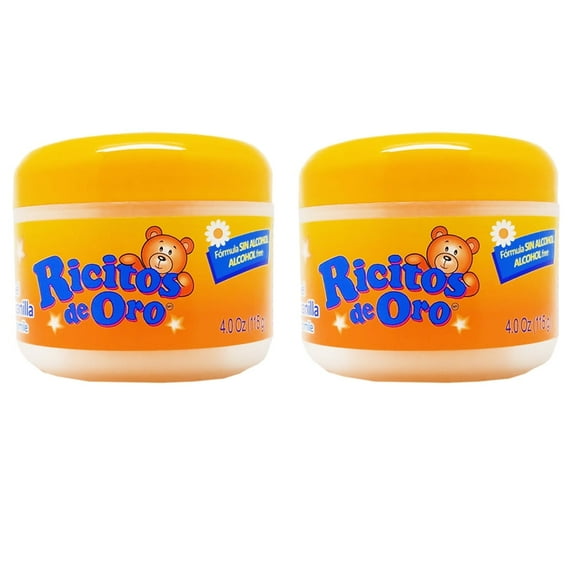 Ricitos de Oro Chamomile Clarifying Jar Baby Hair Styling Gel, 4.0 oz, 2 Piece