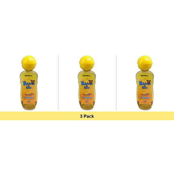 Ricitos de Oro Manzanilla Baby Shampoo Chamomile, Lightening & Color Protection, 13.5 fl oz - 3 Pack