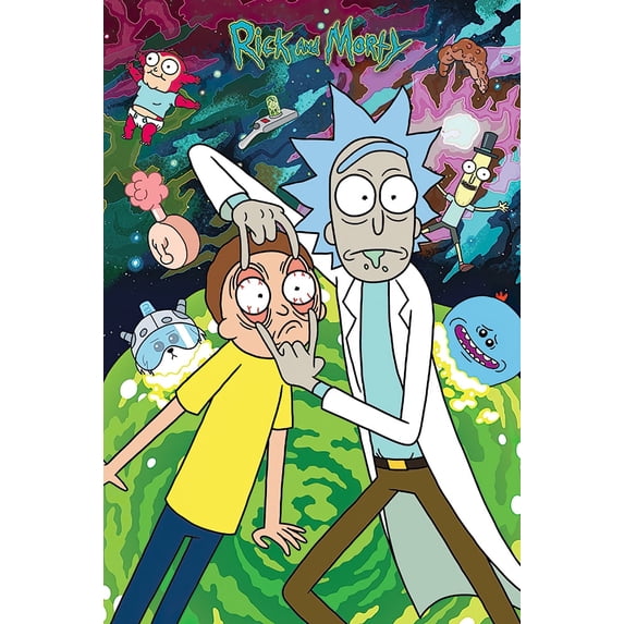 Rick And Morty 24" x 36" Poster, by Movie Posters USA