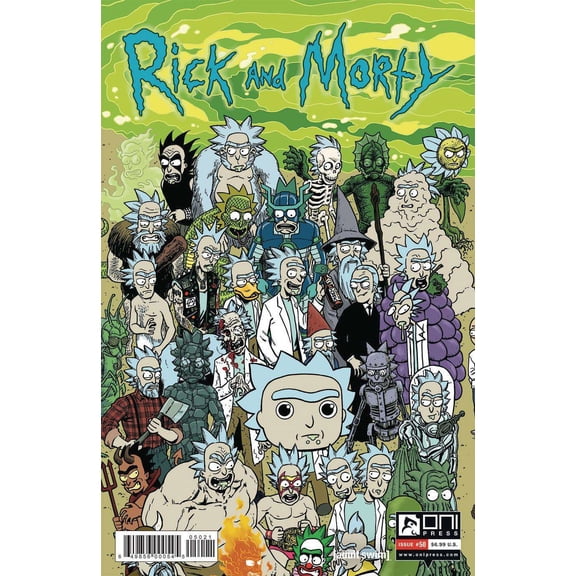 Rick And Morty #50B VF ; Oni Comic Book