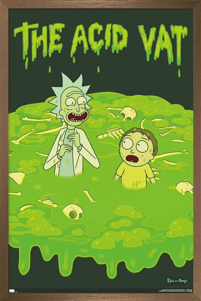 Rick Morty Wallpaper Rick And Morty Premium Poster