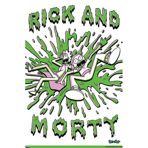Rick And Morty - Acid Wall Poster, 14.725" x 22.375"