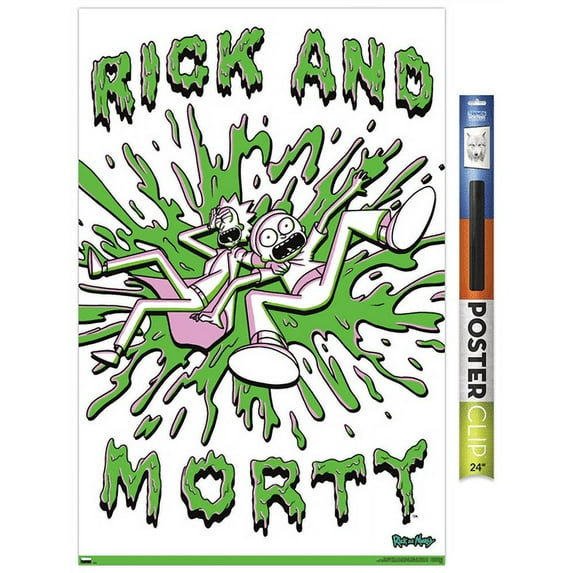 Rick And Morty - Acid Wall Poster, 22.375" x 34"