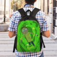 thumbnail image 1 of Rick And Morty Anime Backpack Travel Bag 3d Printing Casual Daypack Multifunctional Backpack, 1 of 8