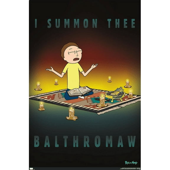 Rick And Morty - Balthromaw Wall Poster, 22.375" x 34"