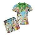 thumbnail image 1 of Rick And Morty Boys 2-Piece Swimsuit Set, Short Sleeve Rash Guard & Swim Trunks, 1 of 7