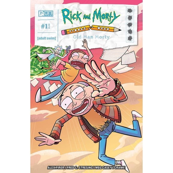 Rick And Morty Finals Week Old Man Morty #1 (one Shot) Cvr A Fred C Stresing (mr) Oni Press Comic Book