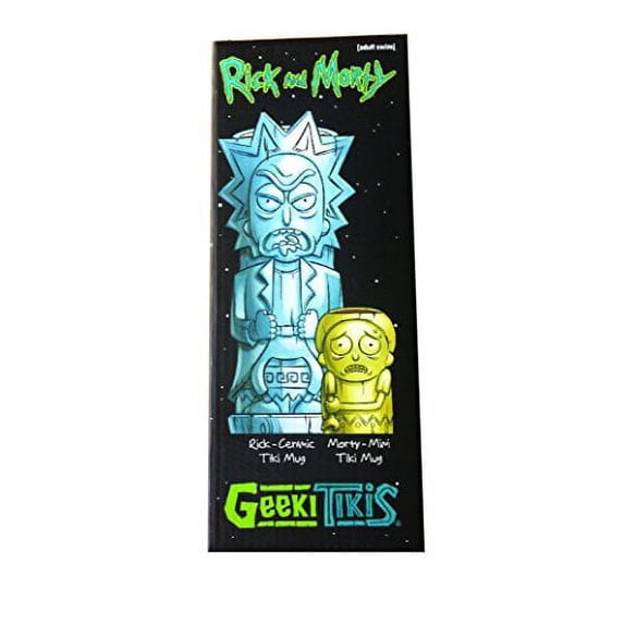 Rick And Morty Geeki Tiki Set Loot Crate DX Exclusive