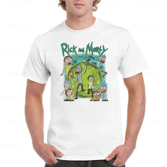 Rick And Morty Get Schwifty Wubba Lubba Dub Dub Graphic Tee unisex up to 5XL