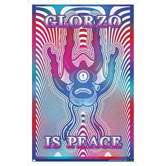 Rick And Morty - Glorzo Wall Poster, 22.375" x 34", Framed