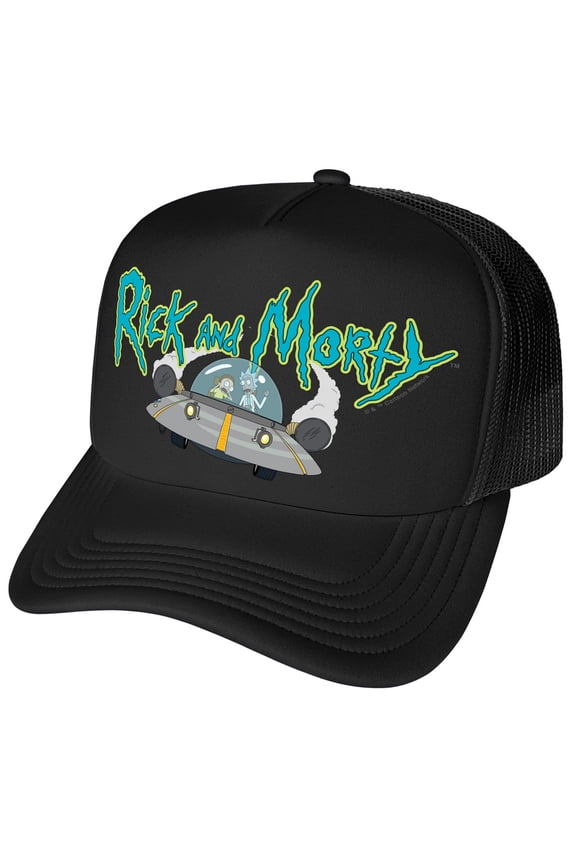 Rick And Morty In Space Foam Snapback Trucker Hat - Unisex for Men and Women