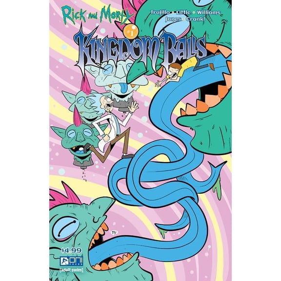 Rick And Morty Kingdom Balls #1 (of 4) Cvr C Lane Lloyd Var (mr) Oni Press Comic Book