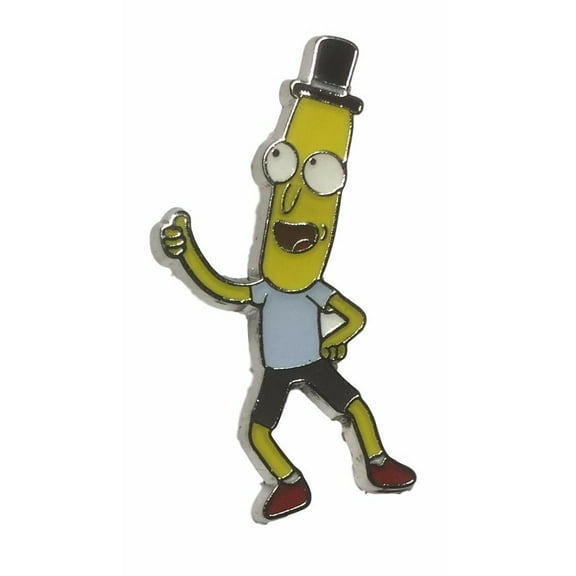 Rick And Morty MR Poopy Butthole Figure 1 1/8" Tall Metal Pin