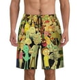 thumbnail image 1 of Rick And Morty Mens Swim Trunks Quick Dry Board Shorts With Mesh Lining, Beach Shorts Swimwear Bathing Suits, 1 of 7