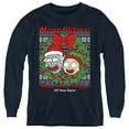 thumbnail image 1 of Rick And Morty Merry Rickmas Ugly Christmas Kids Long Sleeve T shirt for Youth Boys and Girls, 1 of 2