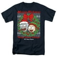 thumbnail image 1 of Rick And Morty Merry Rickmas Ugly Christmas Unisex Adult T Shirt, 1 of 5
