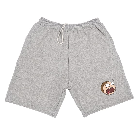 Rick And Morty Morty Headshot Mens Sweat Shorts