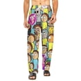 thumbnail image 1 of Rick And Morty Pajamas Pants 3D Printing Wide Leg PJ Pant Loungewear Casual Comfy Sleepwear Lounge Pants for Men WomenS, 1 of 9