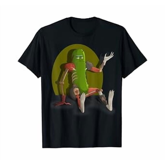 Rick And Morty Pickle Rick Interview T-Shirt