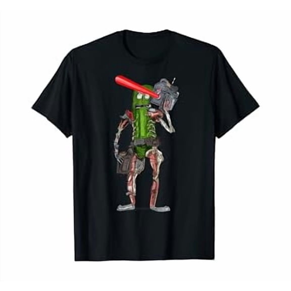 Rick And Morty Pickle Rick Laser Beam T-Shirt
