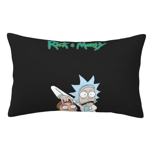 Rick And Morty Pillow Protector Pillow Cases Lightweight Soft Pillowcases Comfortable Pillow Covers 16"X24"