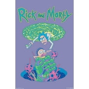 Rick And Morty - Portal Fall Wall Poster, 22.375" x 34"