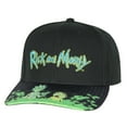 thumbnail image 1 of Rick And Morty Portal Time Pre-Curved Bill Adjustable Snapback Hat Cap, 1 of 7