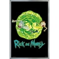 thumbnail image 1 of Rick And Morty - Portal Wall Poster, 22.375" x 34", Framed, 1 of 1