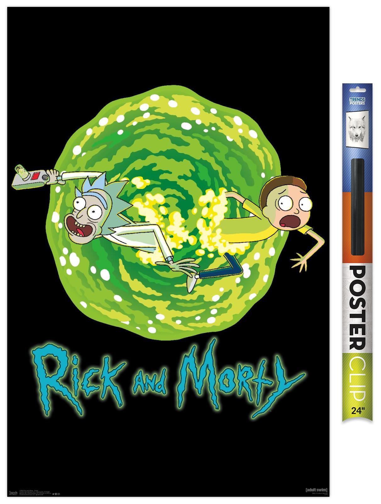 Rick And Morty - Portal Wall Poster, 22.375" x 34"
