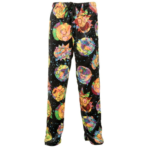 Rick And Morty Psych Head Plush Sleep Pants-XXLarge (44-46)