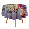 thumbnail image 1 of Rick And Morty Round Tablecloth Print Decorative Table Cover Washable Table Cloths for Dining Party Picnic 60x60in, 1 of 8