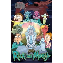Rick And Morty - Season 4 Group Wall Poster, 22.375" x 34"