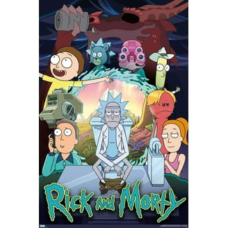 廃盤　大判　ディスプレイ　rick and morty ポスター Amazon.com: GB eye LTD FP4576, Rick and Morty, Wars, Maxi
