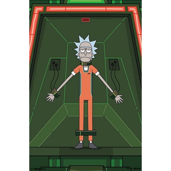 Rick And Morty - Shackled Wall Poster, 22.375" x 34"