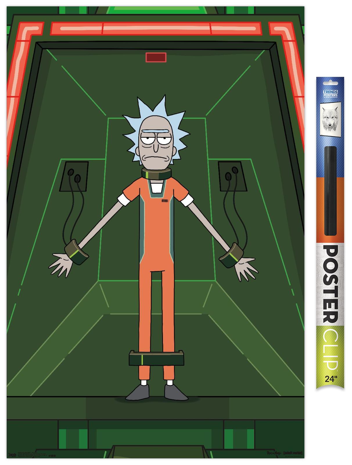 Rick And Morty - Shackled Wall Poster, 22.375" x 34"