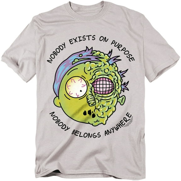 Rick And Morty T-Shirt Nobody Exists Unisex Graphic Tee for Men & Women