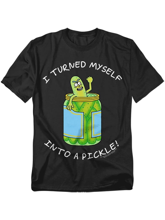 T-Shirt Turned Myself Into A Pickle Unisex Graphic Tee for Men & Women