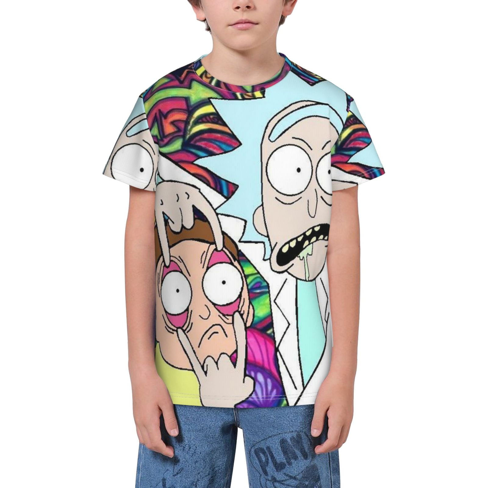 Rick And Morty T Shirts, Anime Shirts For Boys Girls, Youth 3d Printed ...