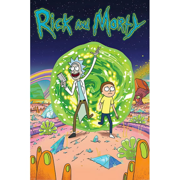 Rick And Morty - TV Show Poster / Print (Portal) (Size: 24" X 36")