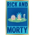 thumbnail image 1 of Rick And Morty - Title Wall Poster, 14.725" x 22.375", Framed, 1 of 6