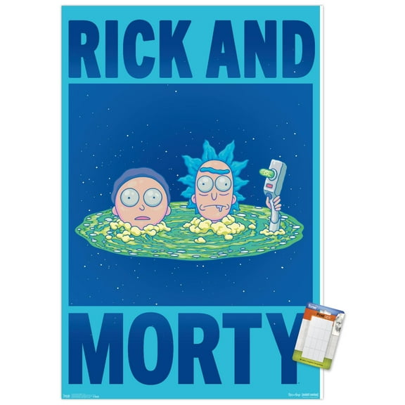 Rick And Morty - Title Wall Poster, 22.375" x 34"