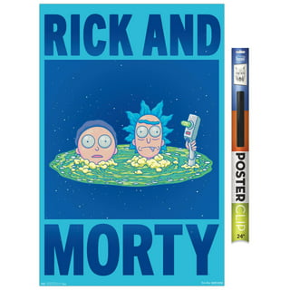 POSTER STOP ONLINE Rick and Morty - TV Show Poster/Print (UFO - I Want to  Believe) (Size 24 x 36)