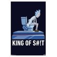 thumbnail image 1 of Rick And Morty - Toilet Wall Poster, 22.375" x 34", Framed, 1 of 2