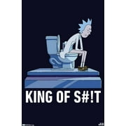 Rick And Morty - Toilet Wall Poster, 22.375" x 34"