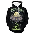thumbnail image 1 of Rick And Morty Unisex Adult Hoodie Casual Hooded Sweatshirt Pullover Novelty 3D Printed Sweater Jacket 3XL, 1 of 8