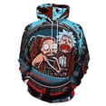 thumbnail image 1 of Rick And Morty Unisex Sweatshirts Loose Pullover Sweater Hooded Hoodie 3D Printing Jacket Winter Fall Clothes S, 1 of 7