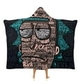thumbnail image 1 of Rick And Morty Wearable Blanket Cloak Arctic Velvet Hooded Blanket Soft Fuzzy Hoodie Blanket Cape for Adults Kids 40"x50", 1 of 8